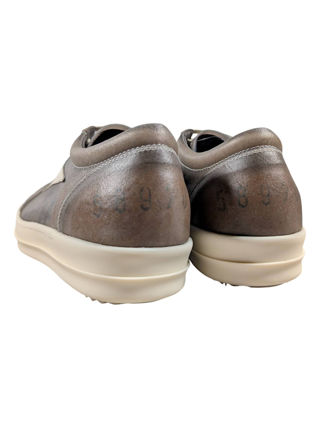 Rick Owens Vintage Sneaks Low Dust Brown - Transparent Archival