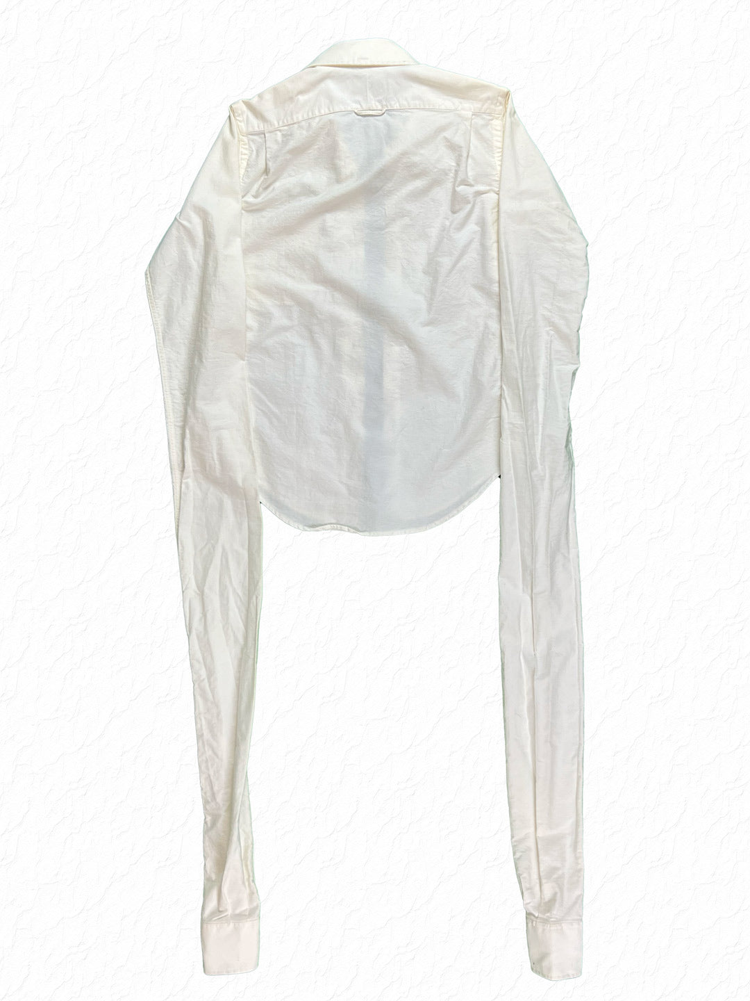 Extended long sleeve oxford shirt from Thom Browne Spring 2008 runway