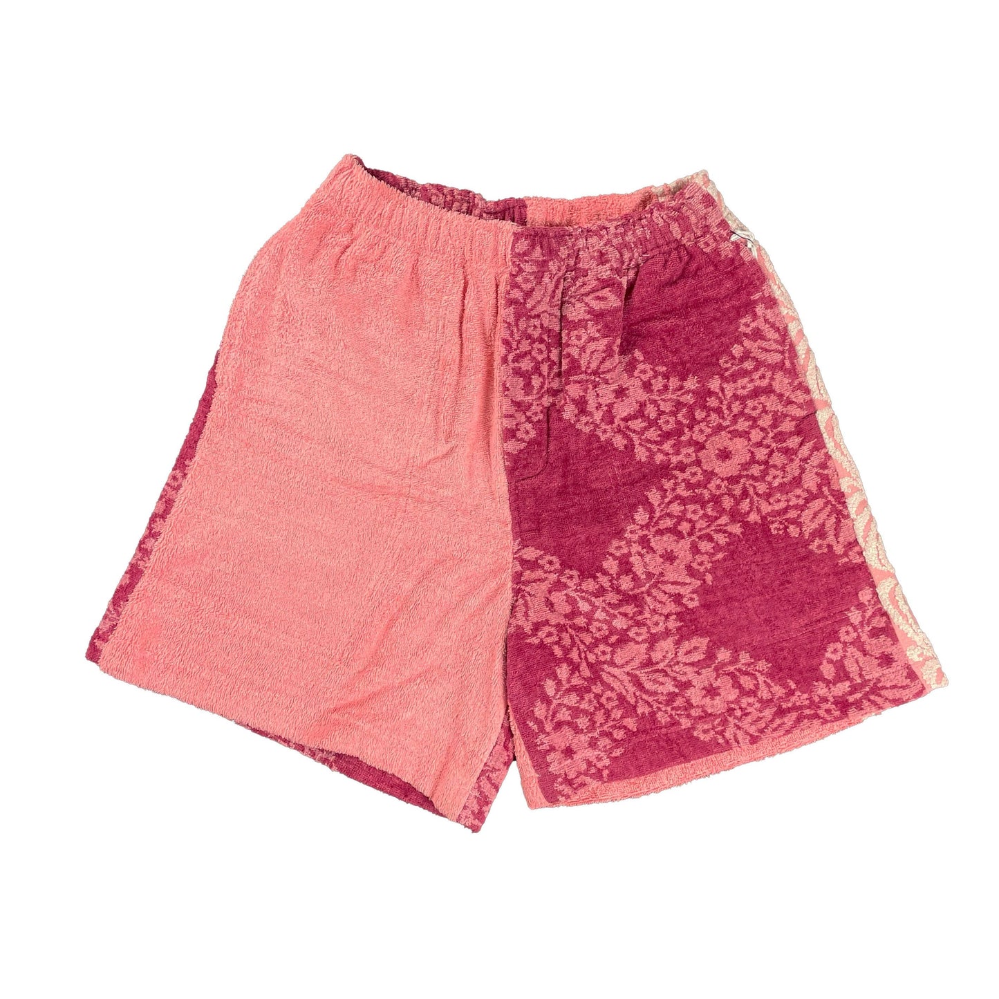 1/1 Floral Wine Towel Shorts