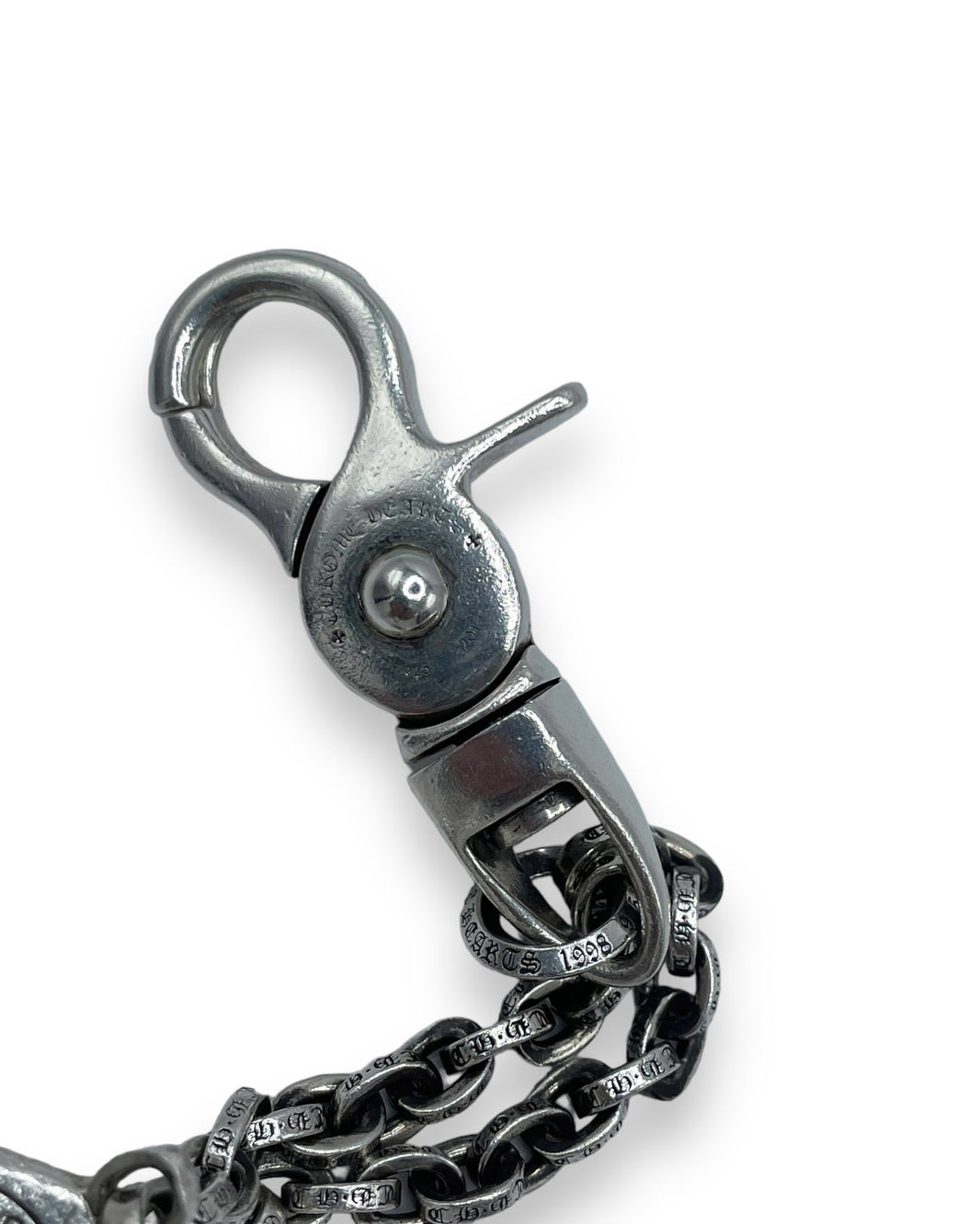 Chrome Hearts Dice Paperchain Keychain Authenticated Designer