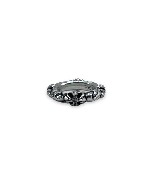 Chrome Hearts SBT Diamond Scroll Ring (4) Authentic Rings