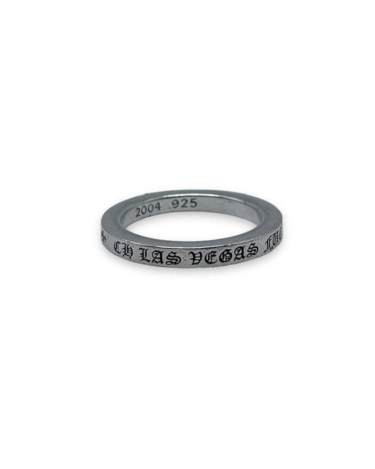 Chrome Hearts Las Vegas Exclusive 3MM Spacer Ring (9.5) Authentic Rings