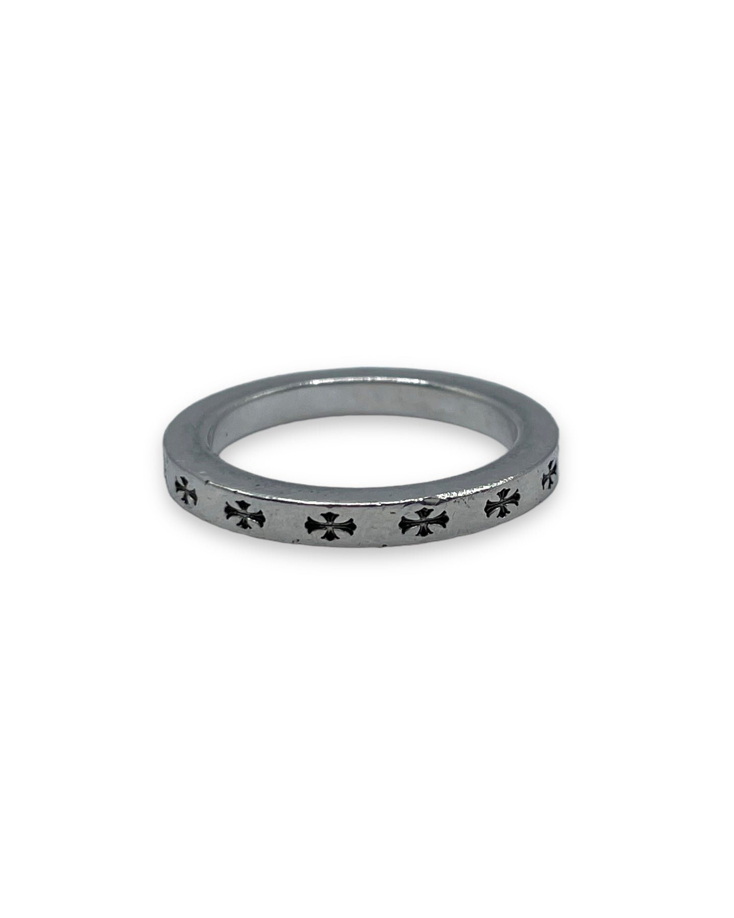 Chrome Hearts Las Vegas Exclusive 3MM Spacer Ring (9.5) Sterling Silver Hardware