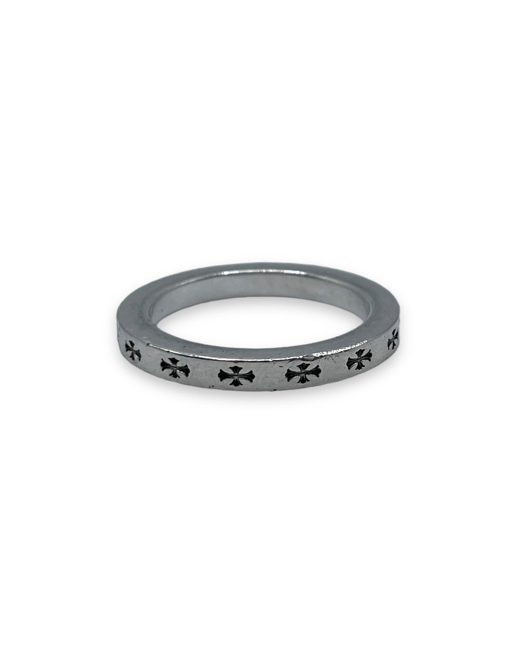 Chrome Hearts Las Vegas Exclusive 3MM Spacer Ring (9.5) Sterling Silver Hardware