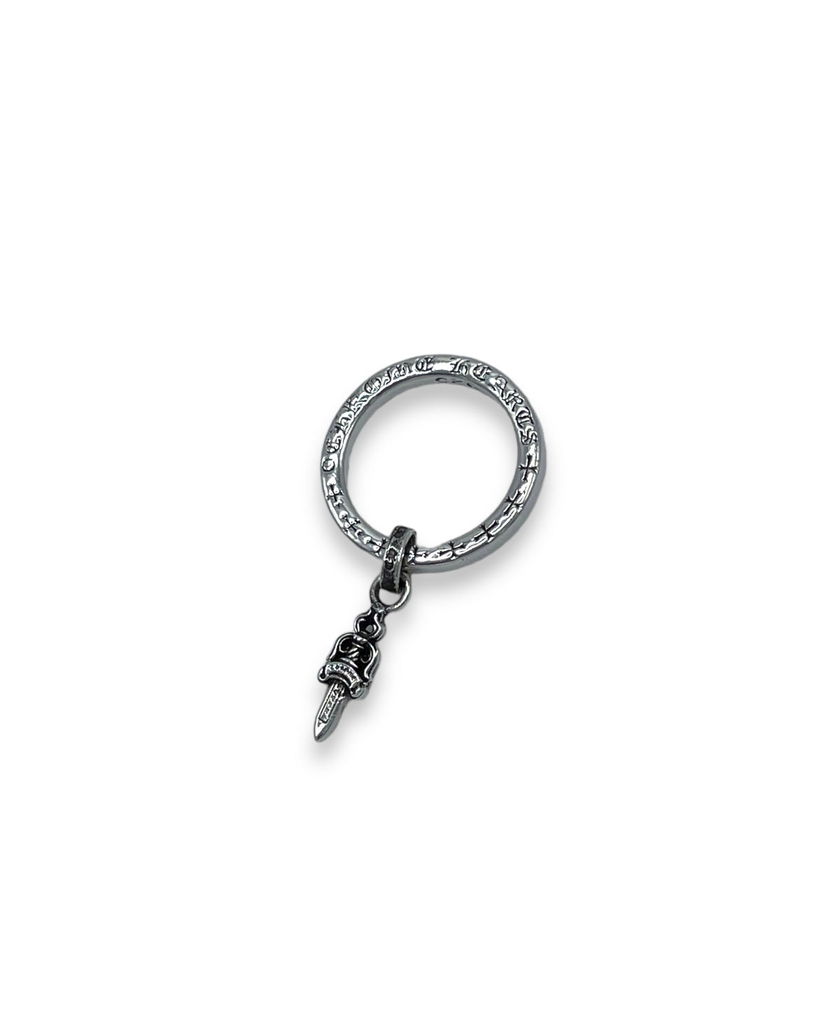 Chrome Hearts Dagger Charm Ring (7.5) Authentic Rings