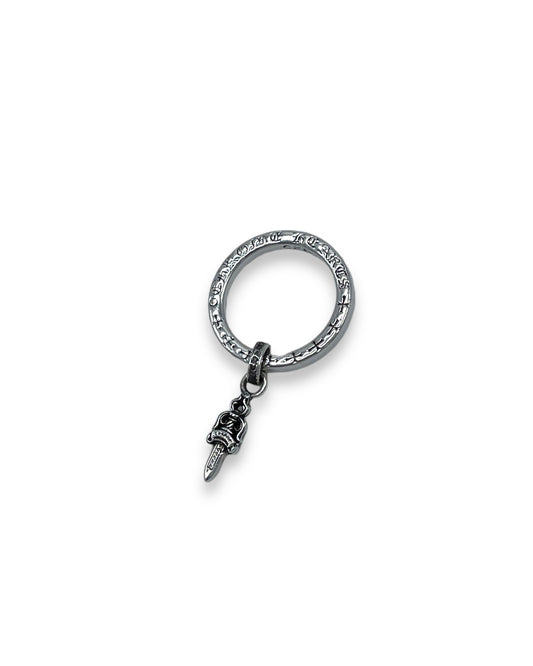 Chrome Hearts Dagger Charm Ring (7.5) Authentic Rings