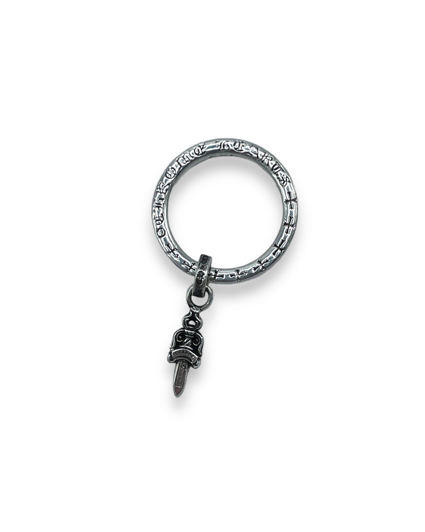Chrome Hearts Dagger Charm Ring (7.5) Archival