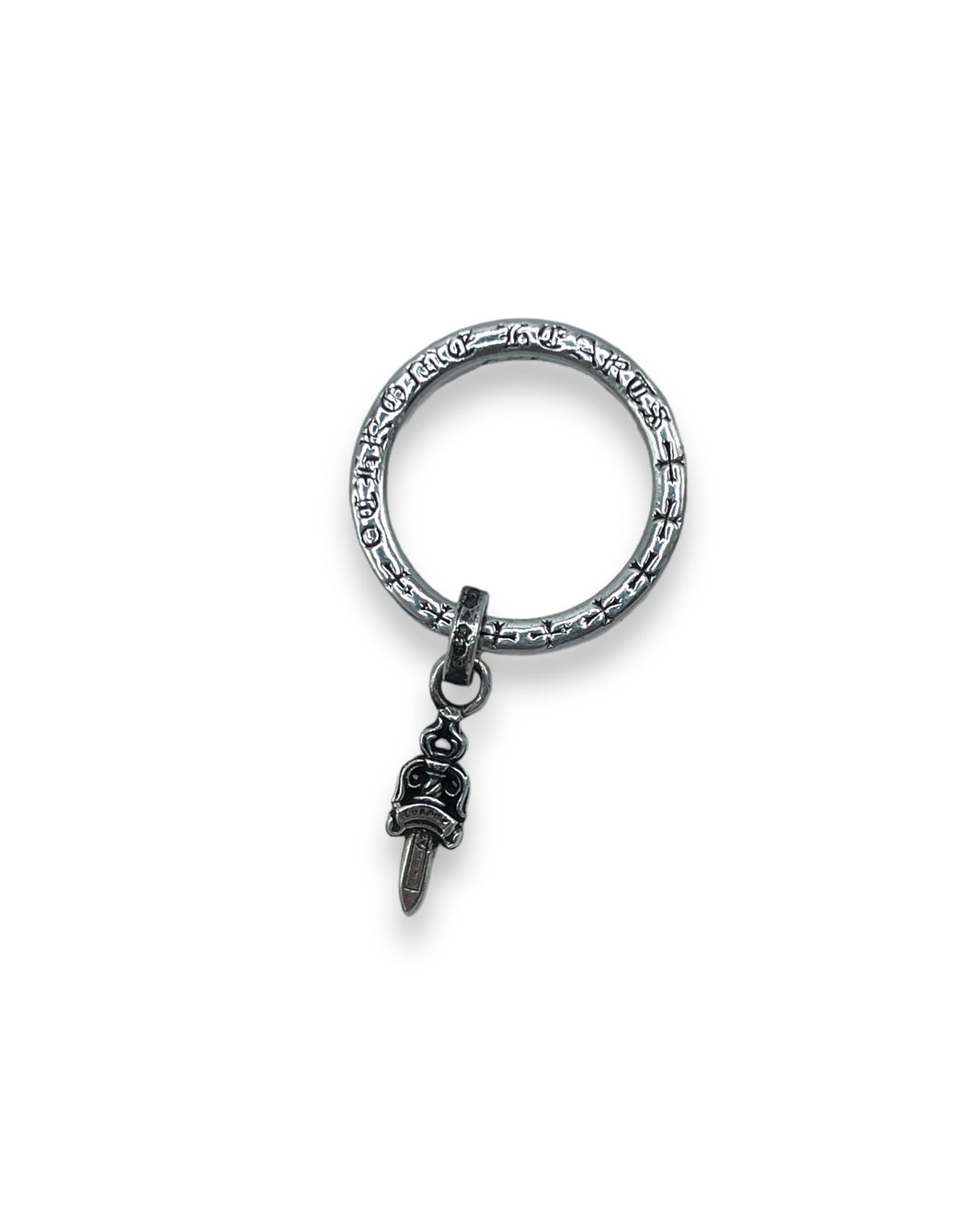 Chrome Hearts Dagger Charm Ring (7.5) Archival