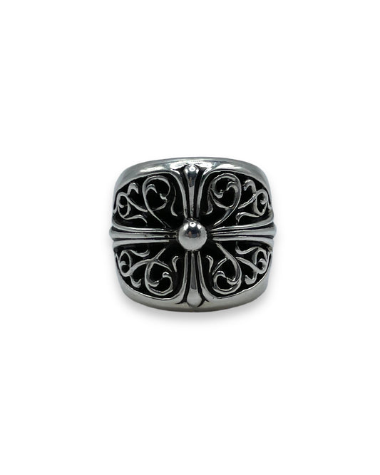 Chrome Hearts Oval Cross Ring (9) Authentic Rings