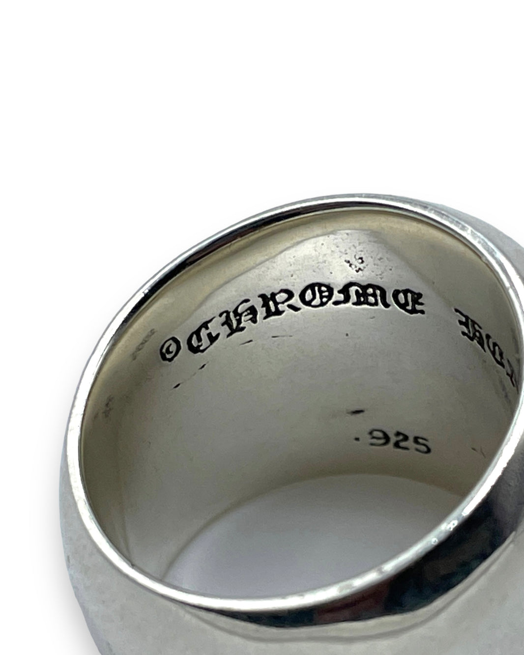 Chrome Hearts Oval Star Ring (9) Authenticated Designer