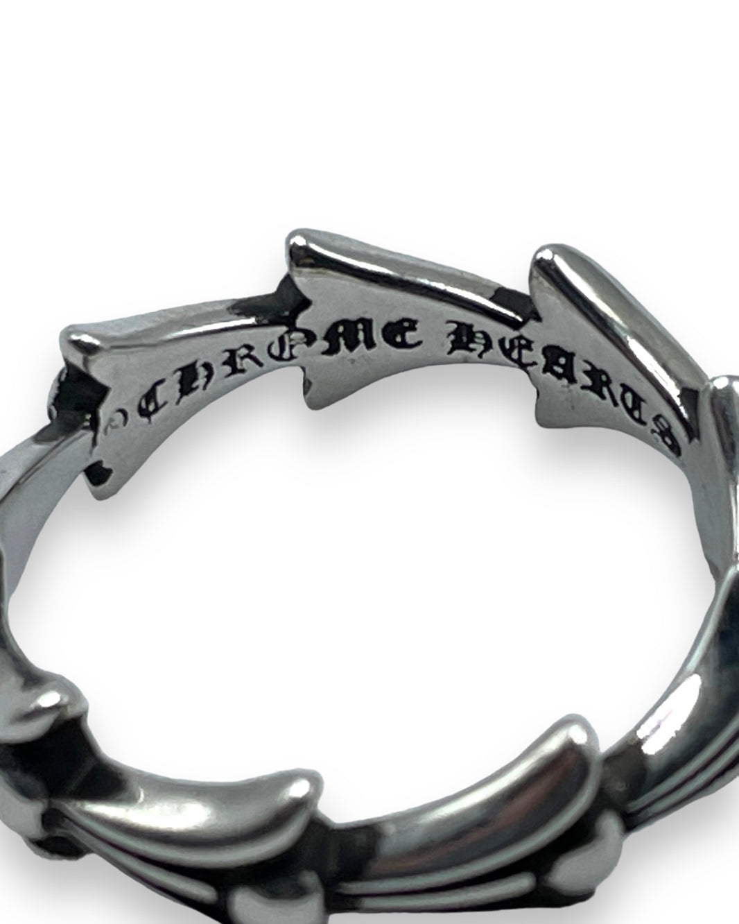 Chrome Hearts Crosstail Ring (9) Authenticated Designer