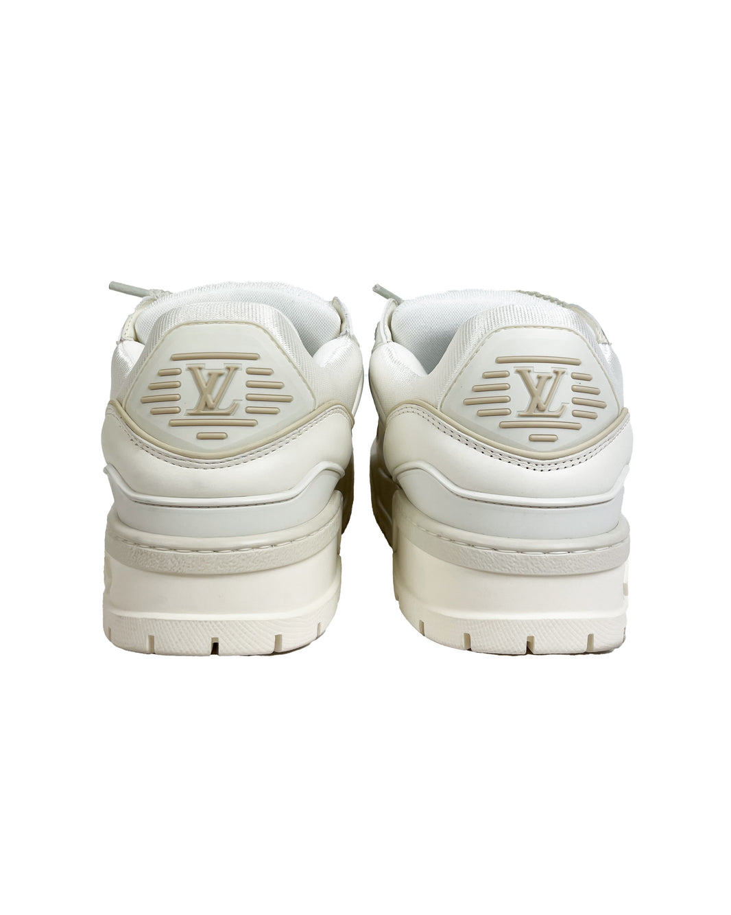 Louis Vuitton White Trainer Maxi Sneaker Archival