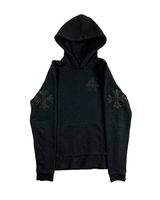 Chrome Hearts Slit Patch Hoodie Authentic Hoodies