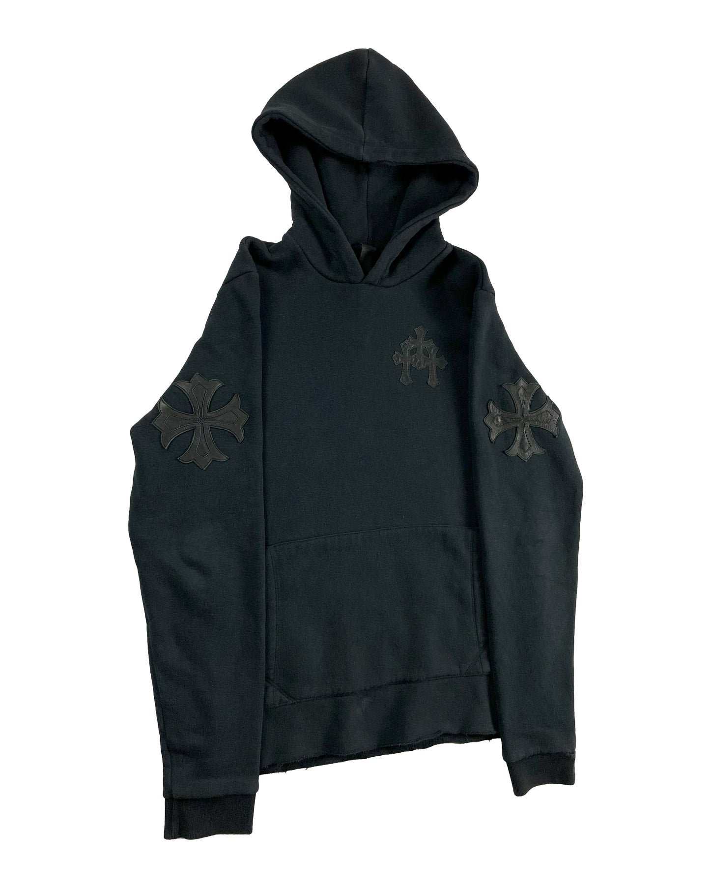 Slit Patch Hoodie