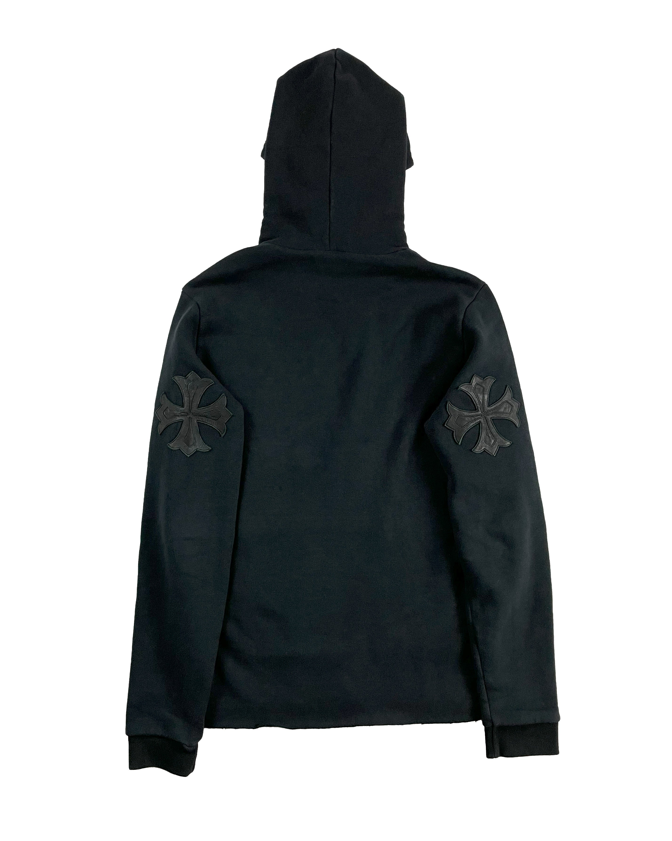 Chrome Hearts Slit Patch Hoodie Archival
