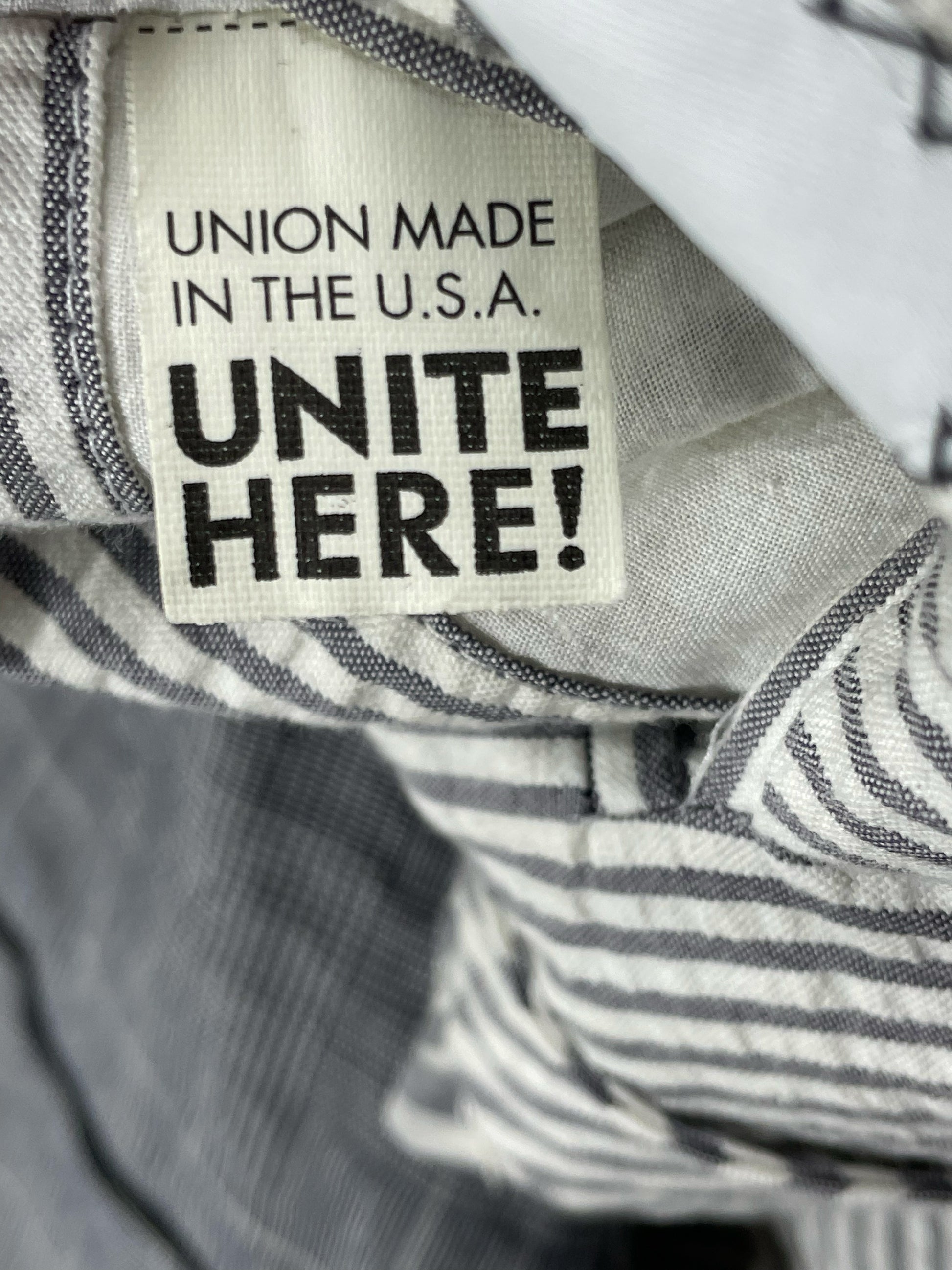 Union made USA Thom Browne glen plaid cotton blazer and vest set