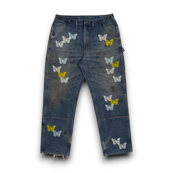 パンツ About Dreams Butterfly Denim Carhartt About-Dreams-Vintage-Custom-