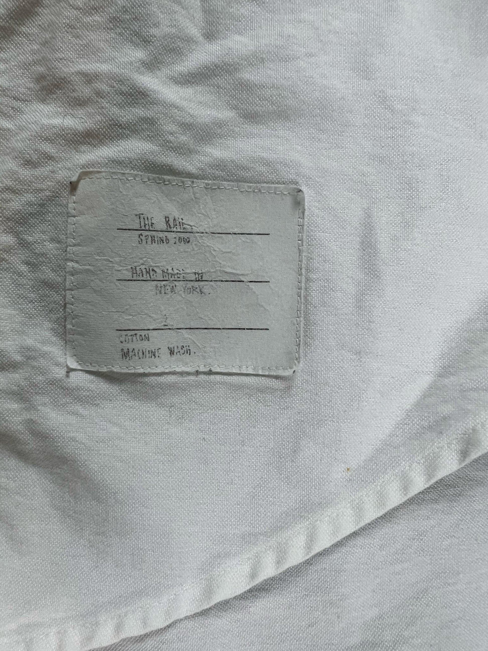 Handmade in New York Thom Browne The Rail Spring 2008 archival oxford shirt