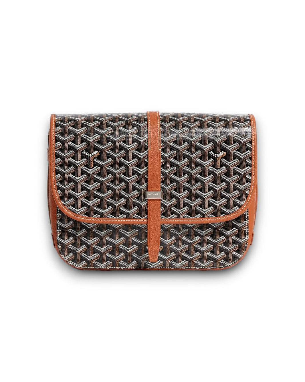 Goyard Belvedere MM Bag Sterling Silver Hardware