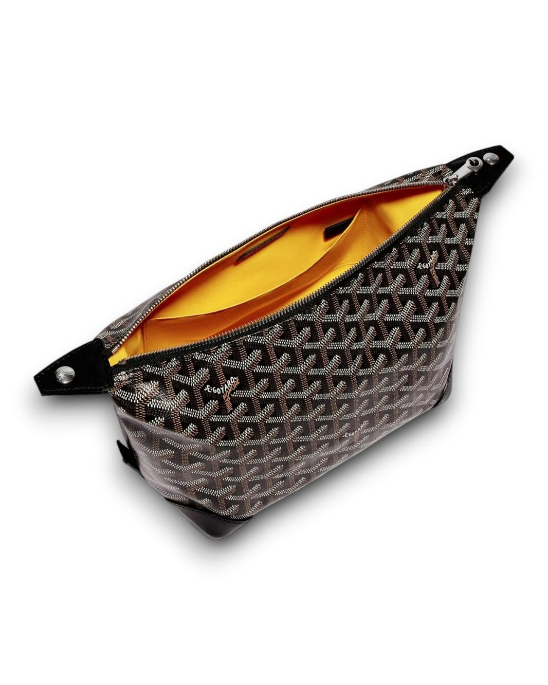 Goyard Bowling 25 Toiletry Bag Sterling Silver Hardware