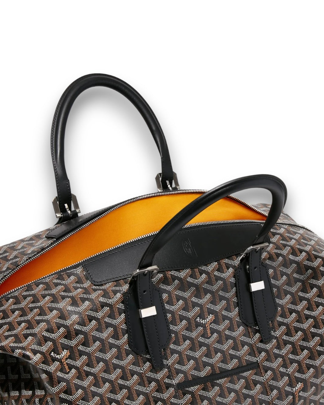 Goyard Bowling 45 Bag Sterling Silver Hardware