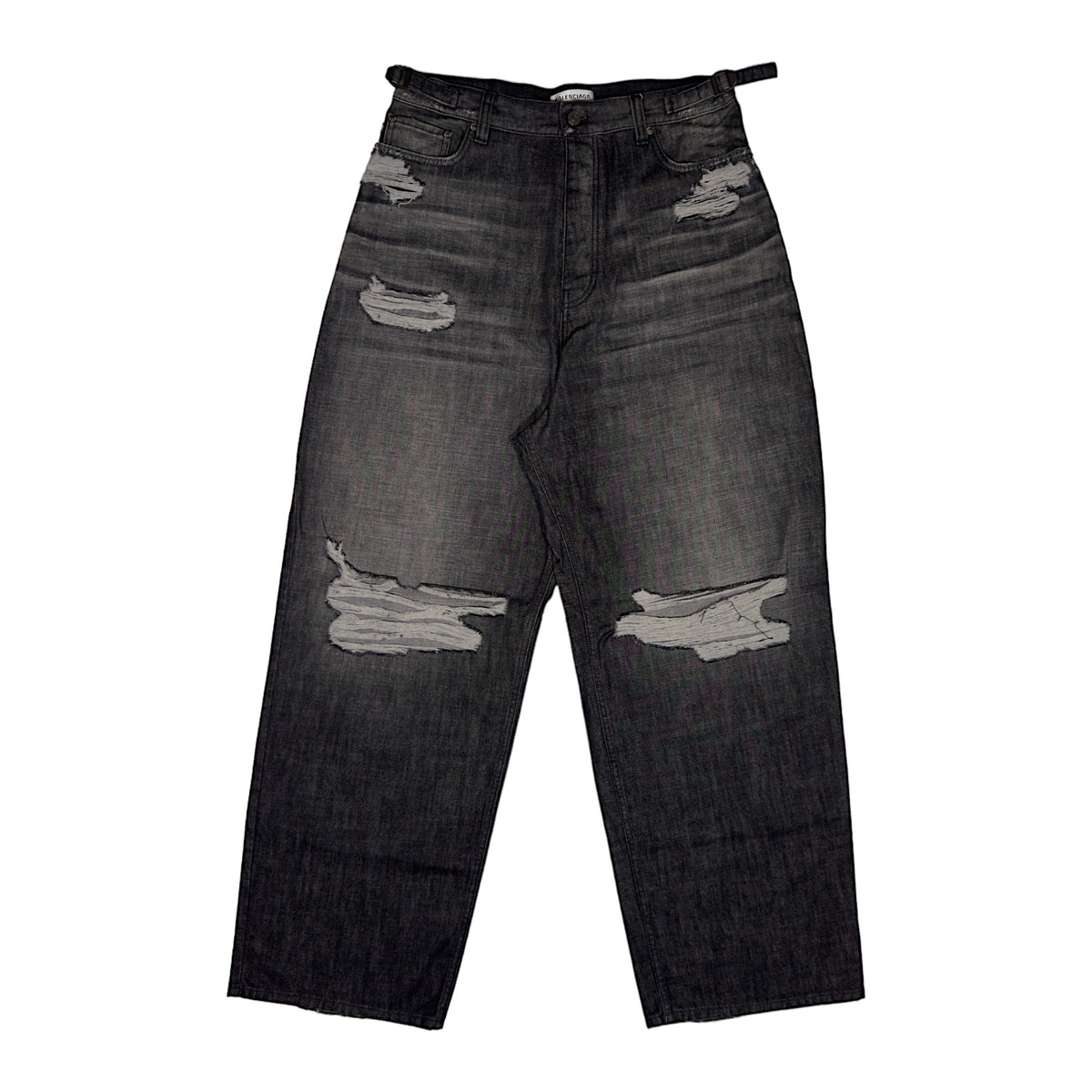 Destroyed Large Skater Jeans SS22 by Balenciaga | YP Collective