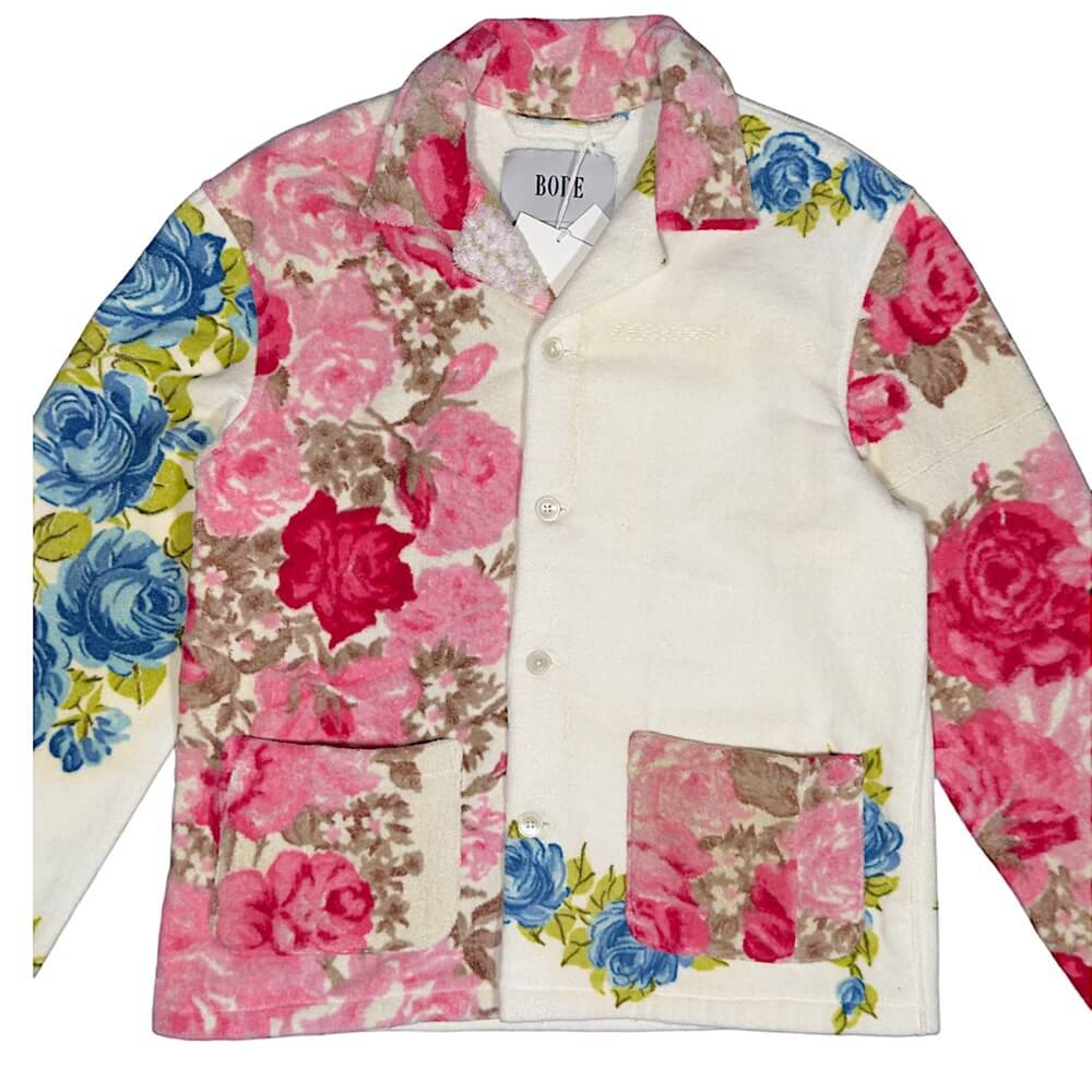 BODE 90s Vintage Duo Towel Jacket 'Rose Arrangement' 1/1 Verified YP Collective