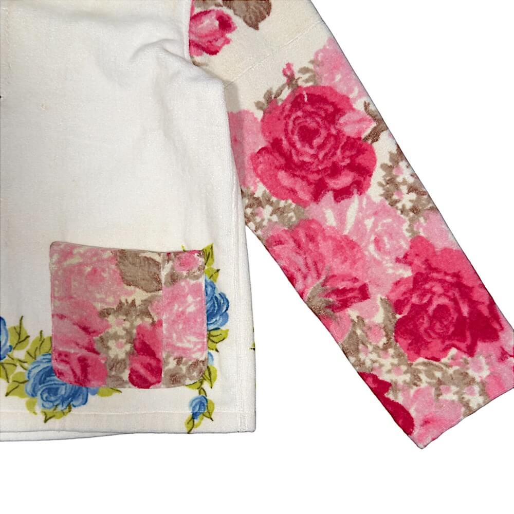 BODE 90s Vintage Duo Towel Jacket 'Rose Arrangement' 1/1 Authenticated Designer