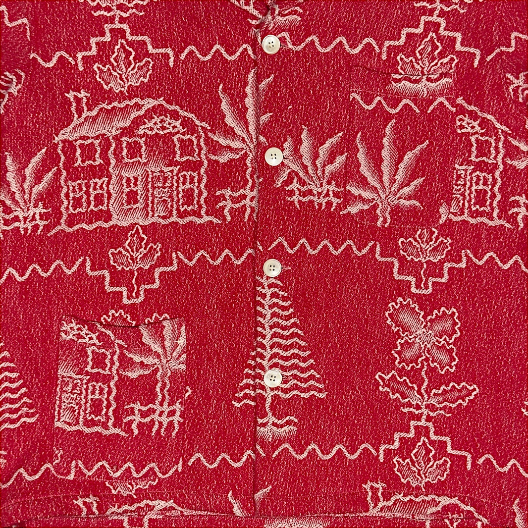 BODE 70s Vintage Blanket Overshirt 'Tree Farm' 1/1 Archival