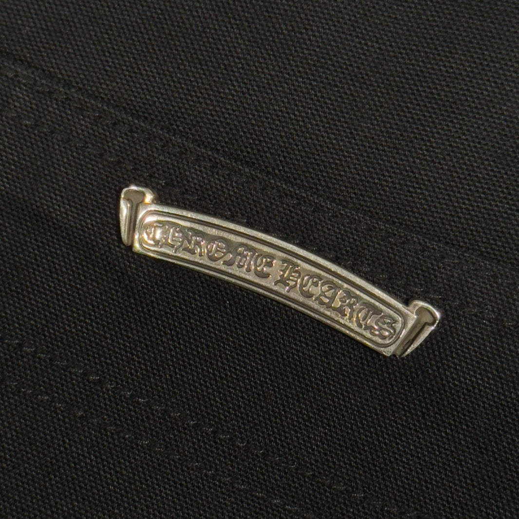 Chrome Hearts Black Double Knee Carpenter Jeans Archival