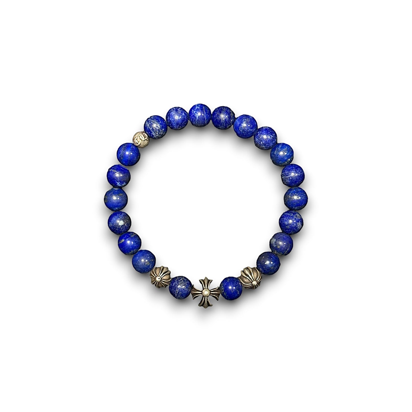 Lapiz Lazuli CH Plus Beaded Bracelet