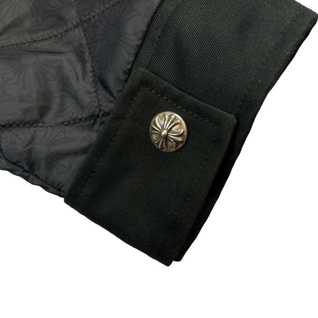 Chrome Hearts Matty Boy Chomper Quilted Nylon Monogram Coaches Jacket Archival