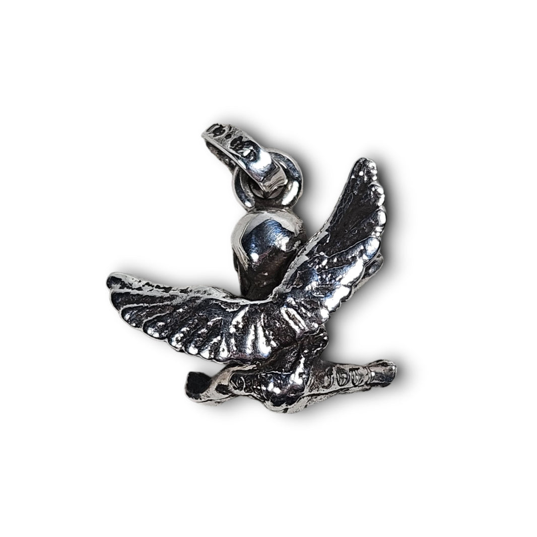 Chrome Hearts Foti Lerene Charm Pendant Sterling Silver Hardware