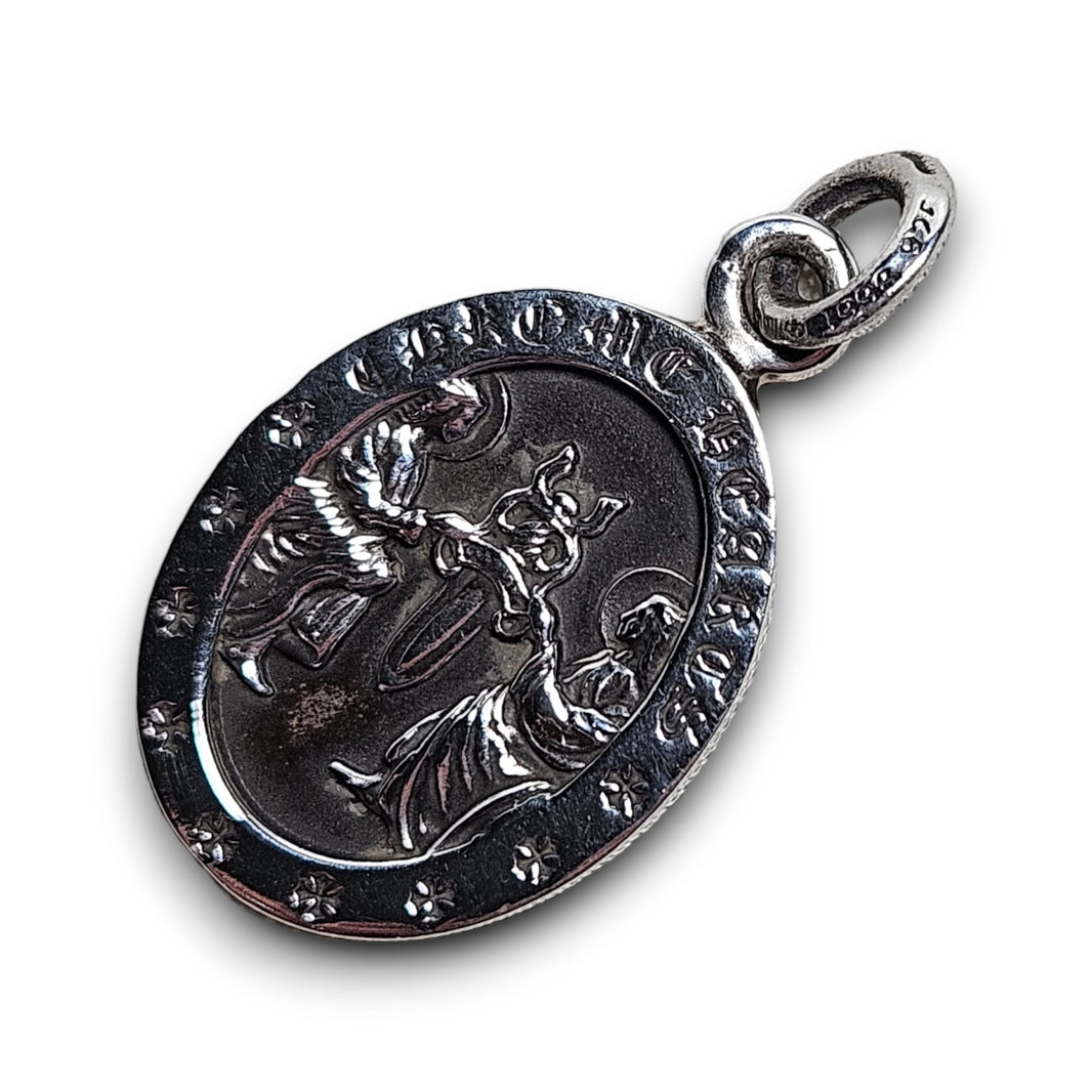 Chrome Hearts Angel Medallion Oval Pendant Verified YP Collective