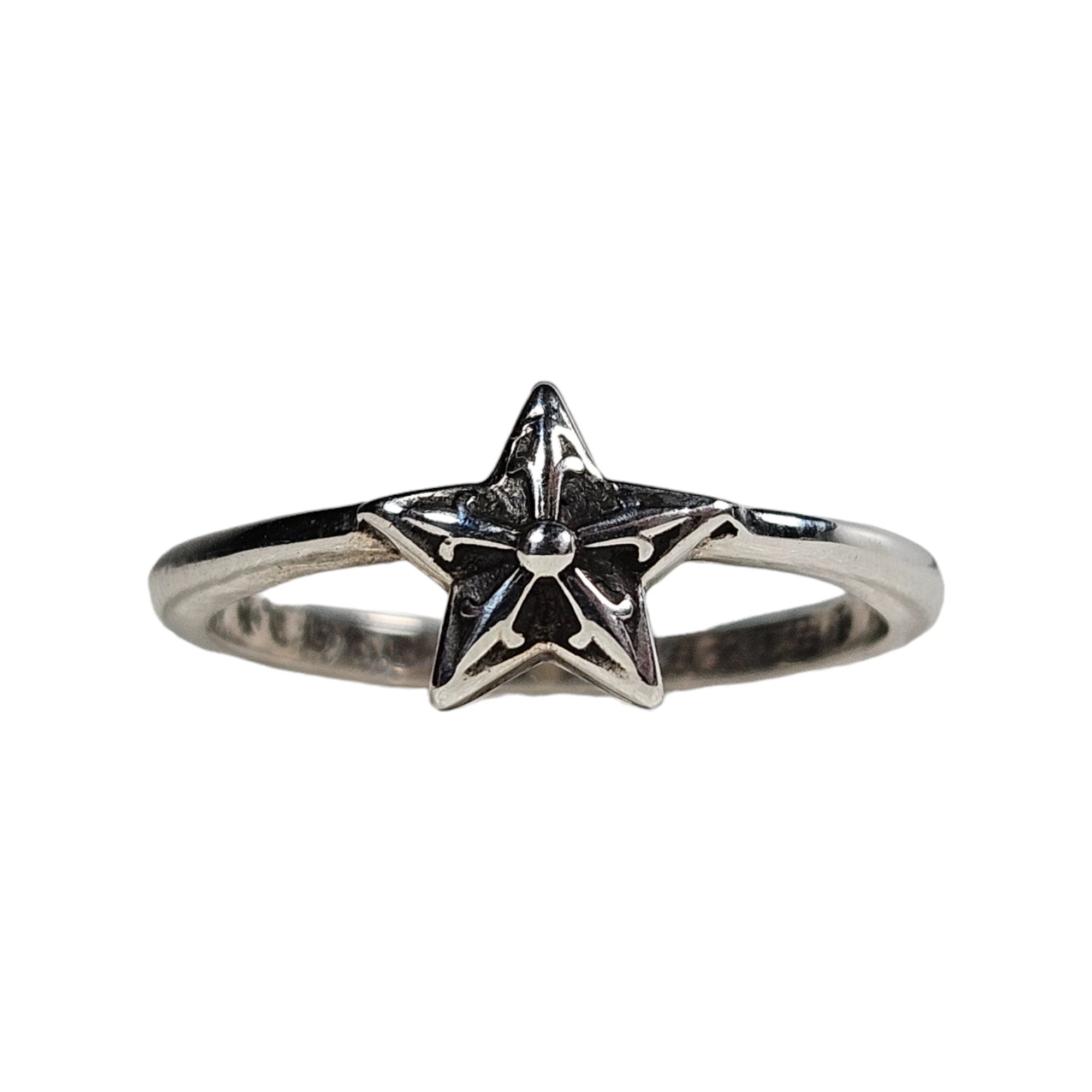 CHROME HEARTS BUBBLEGUM 3 STAR RING 11号 Star Bubblegum Ring by Chrome Hearts | YP Collective