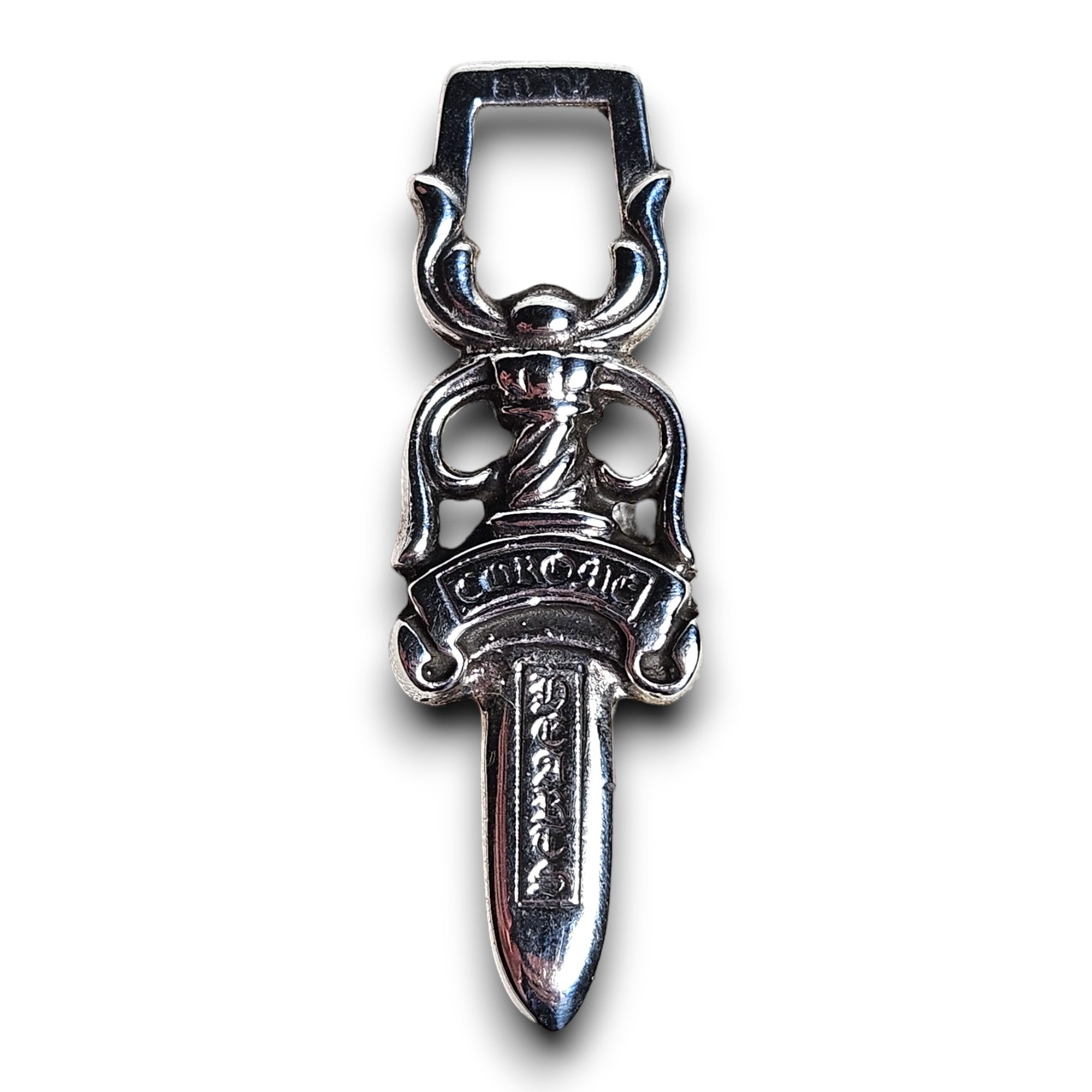 Chrome Hearts Large Dagger Pendant Charm Authentic Necklaces