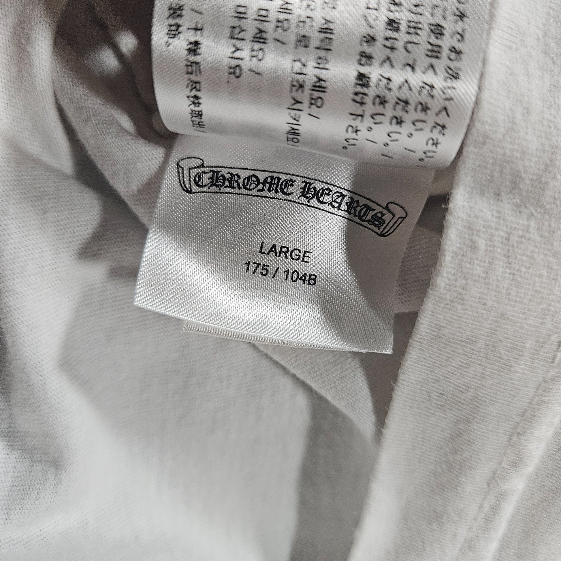 Chrome Hearts white tee