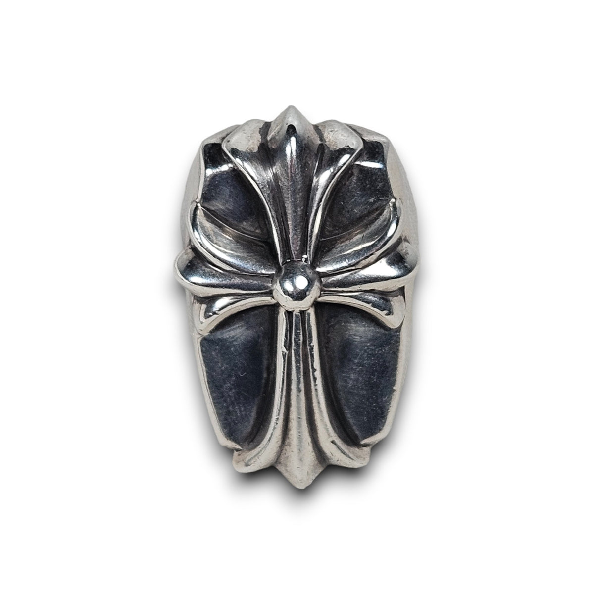 Large Coffin Cross Ring by Chrome Hearts | YP Collective