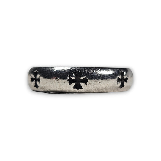 Chrome Hearts Negative CH Plus Ring (6.5) Authentic Rings