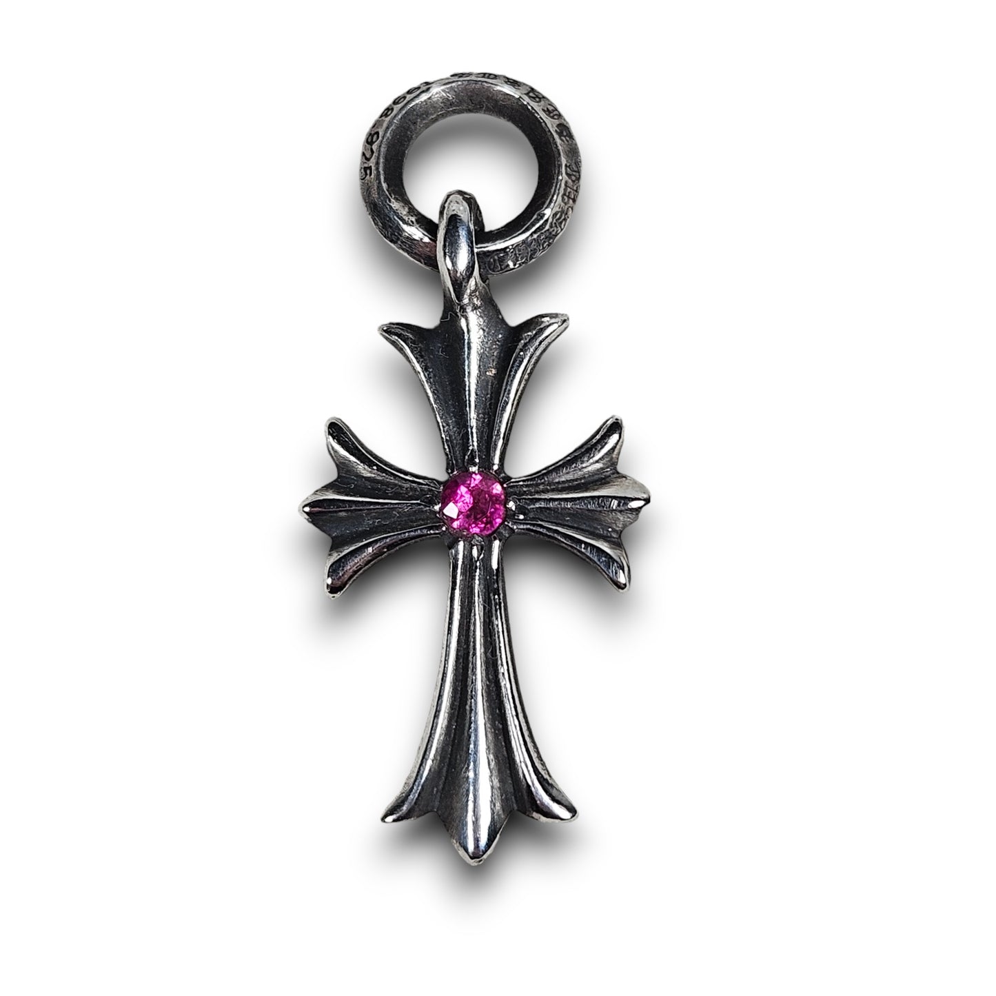 Chrome Hearts pink sapphire pendant