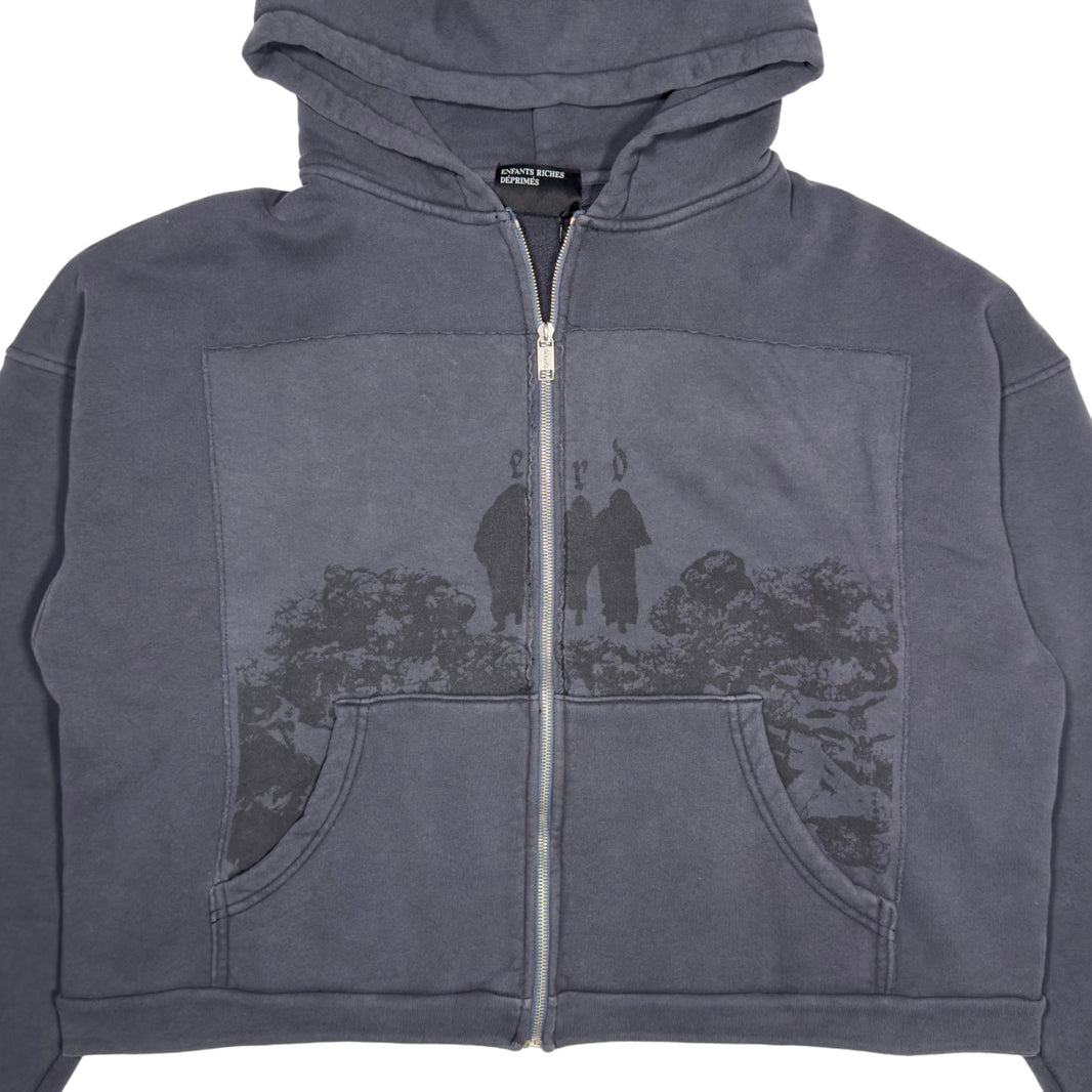 Enfants Riches Déprimés Regression IV Assemblage Patchwork Zip Hoodie Verified YP Collective