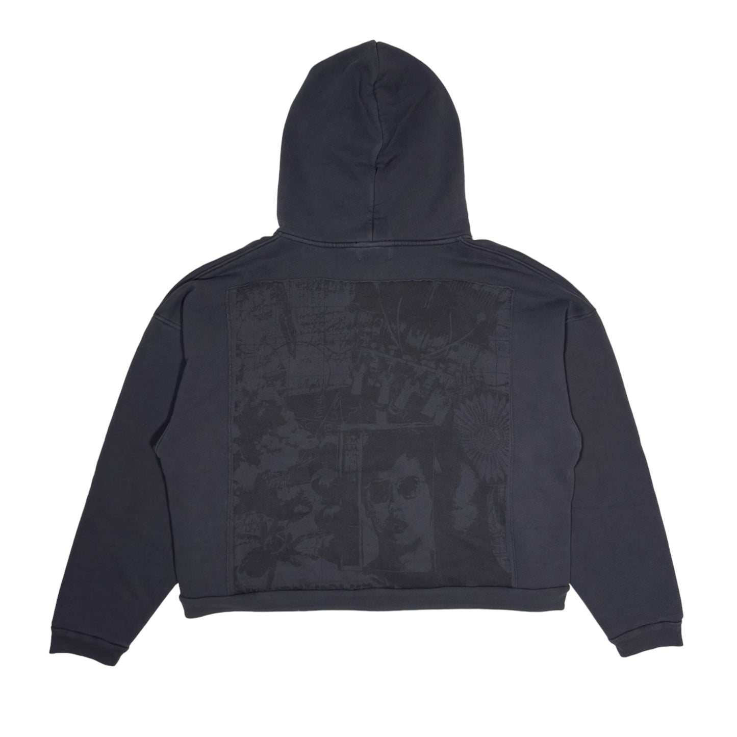 Regression IV Assemblage Patchwork Zip Hoodie