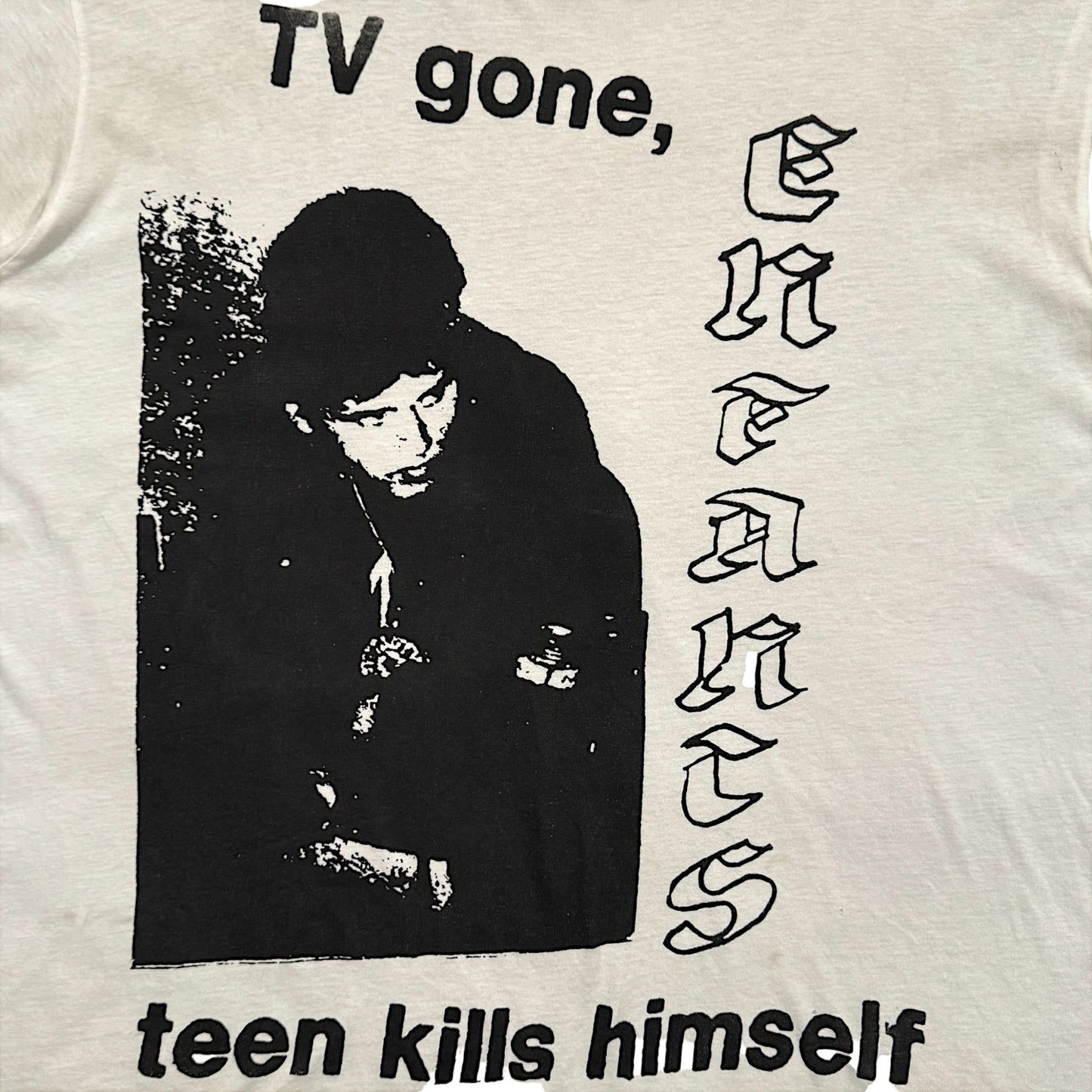 TV Gone Teen Kills Himself T-Shirt