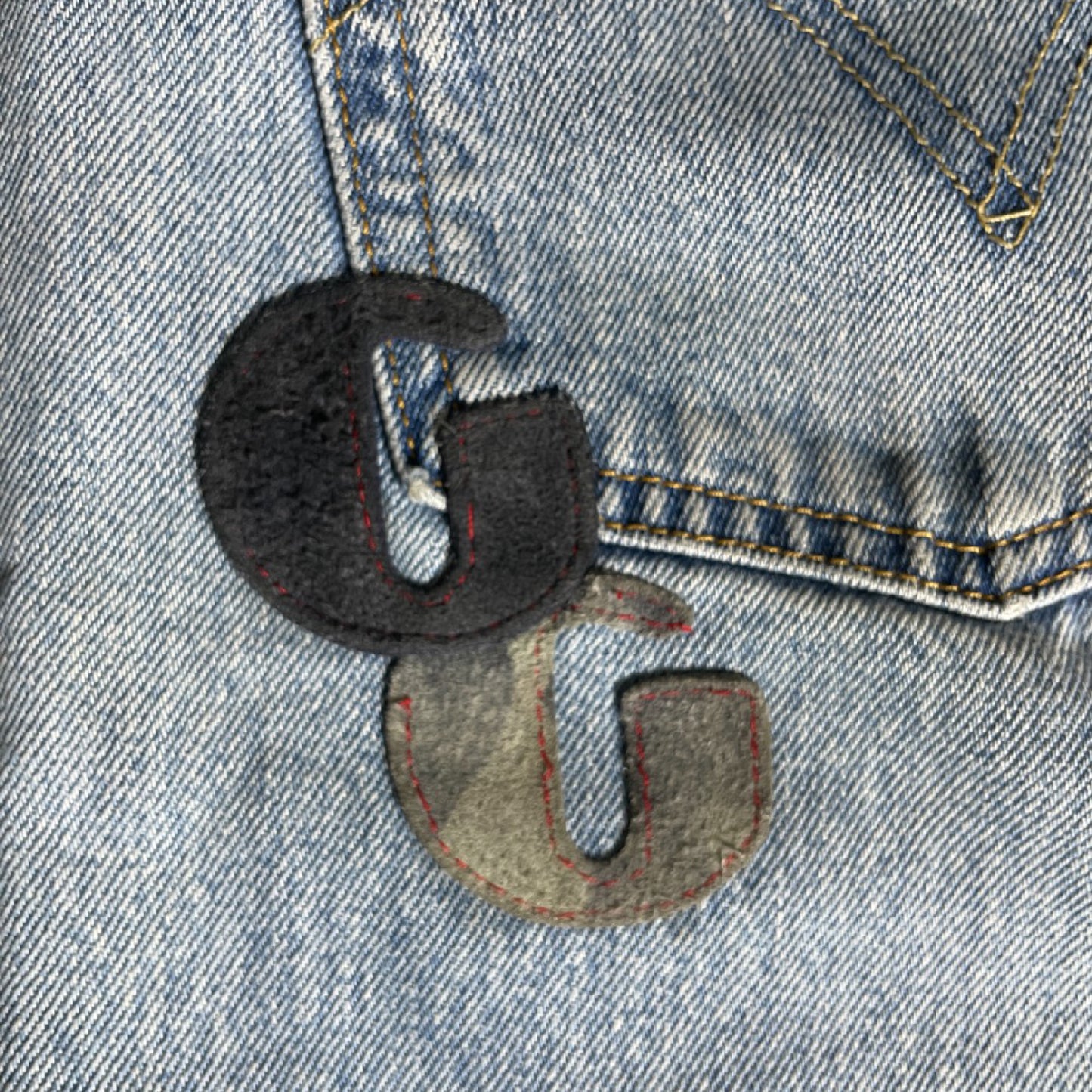 1/1 Blue Wash Custom G-Patch Denim