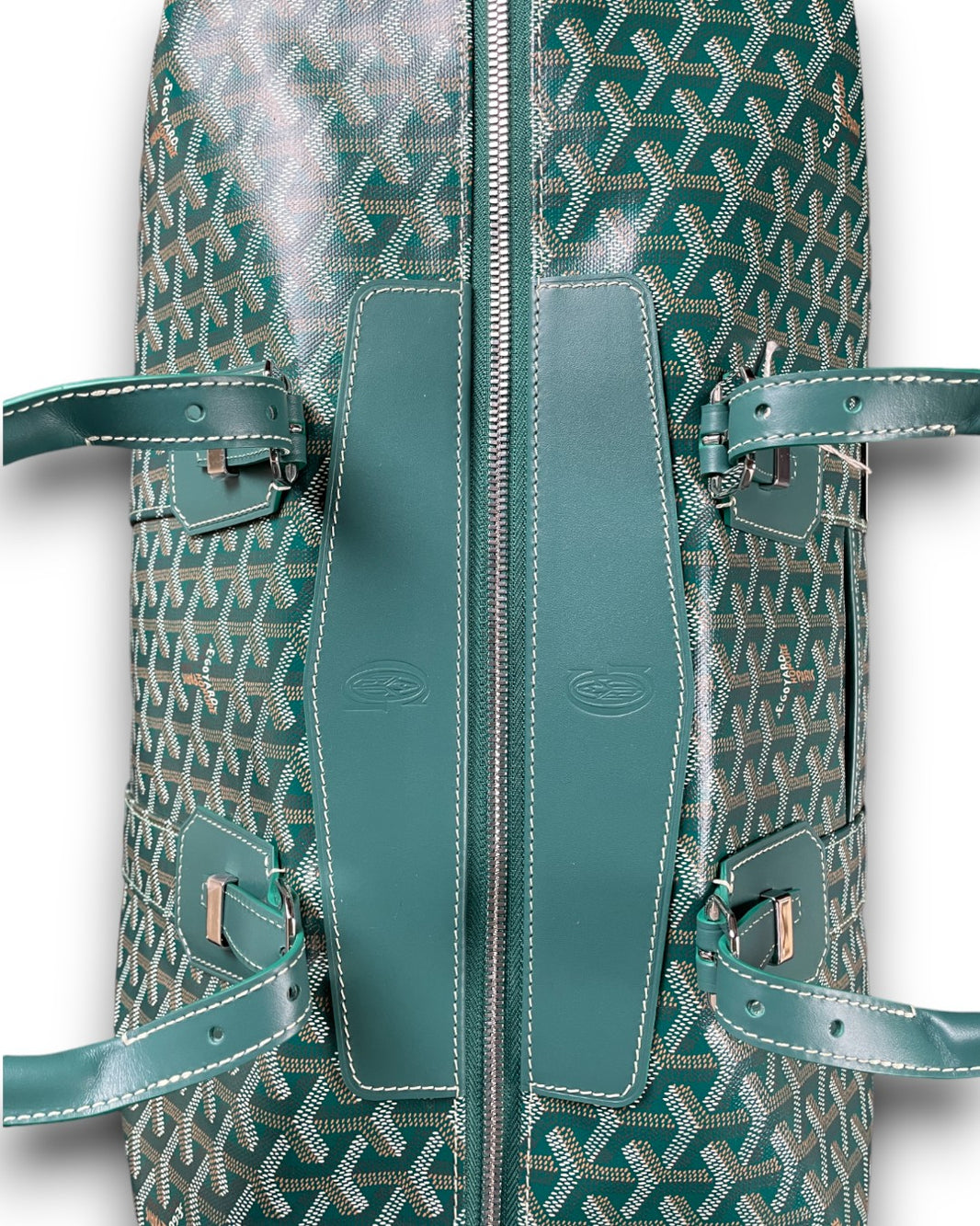Goyard Bowling 45 Duffle Bag Authenticated Designer
