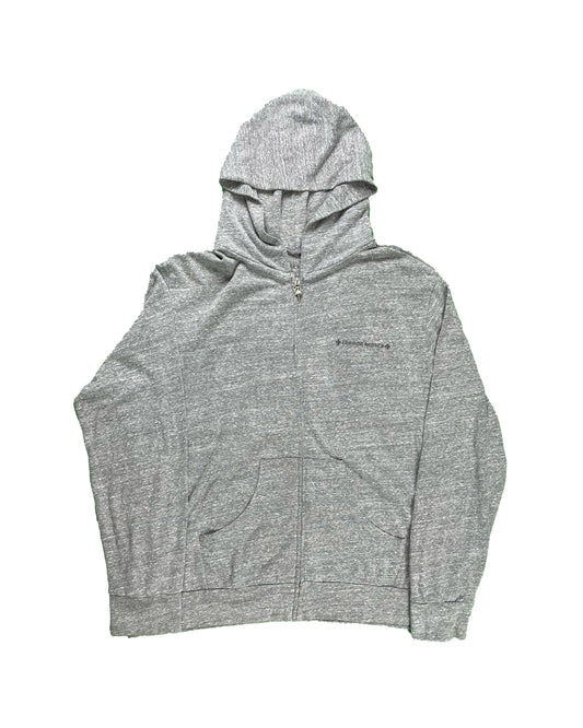Chrome Hearts Japan Exclusive Vine Dagger Grey Zip Hoodie Authentic Hoodies