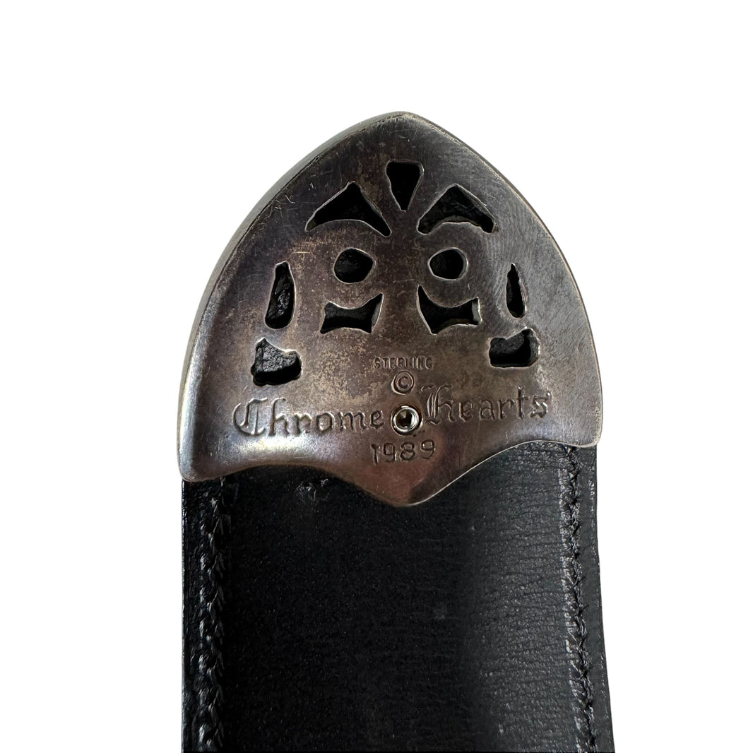 chrome hearts cheetah belt