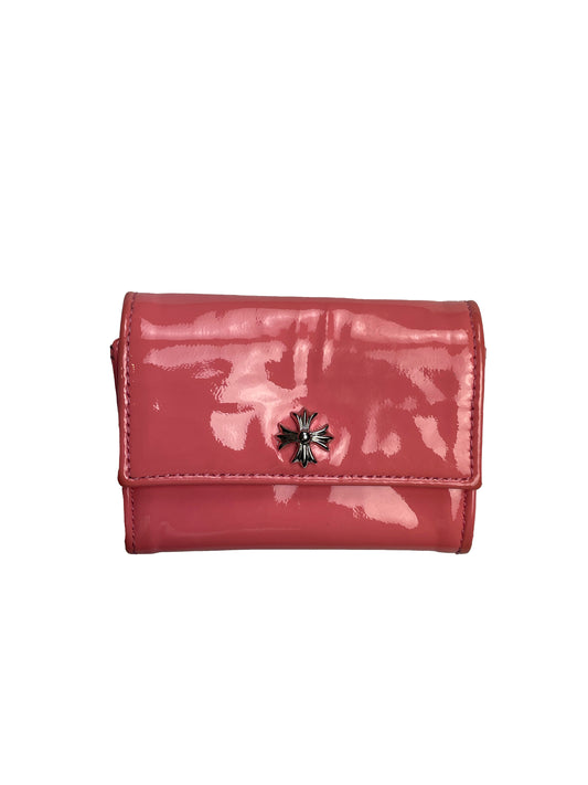 Chrome Hearts Pink Tiny Wallet Patent Leather Authentic Wallets