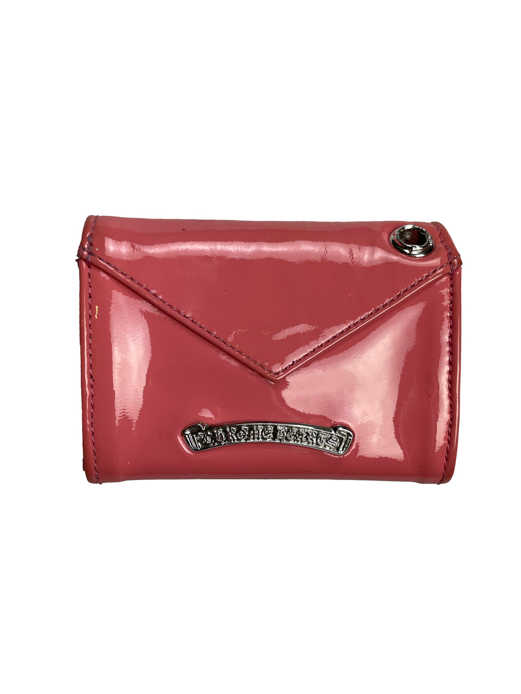 Chrome Hearts Pink Tiny Wallet Patent Leather Archival