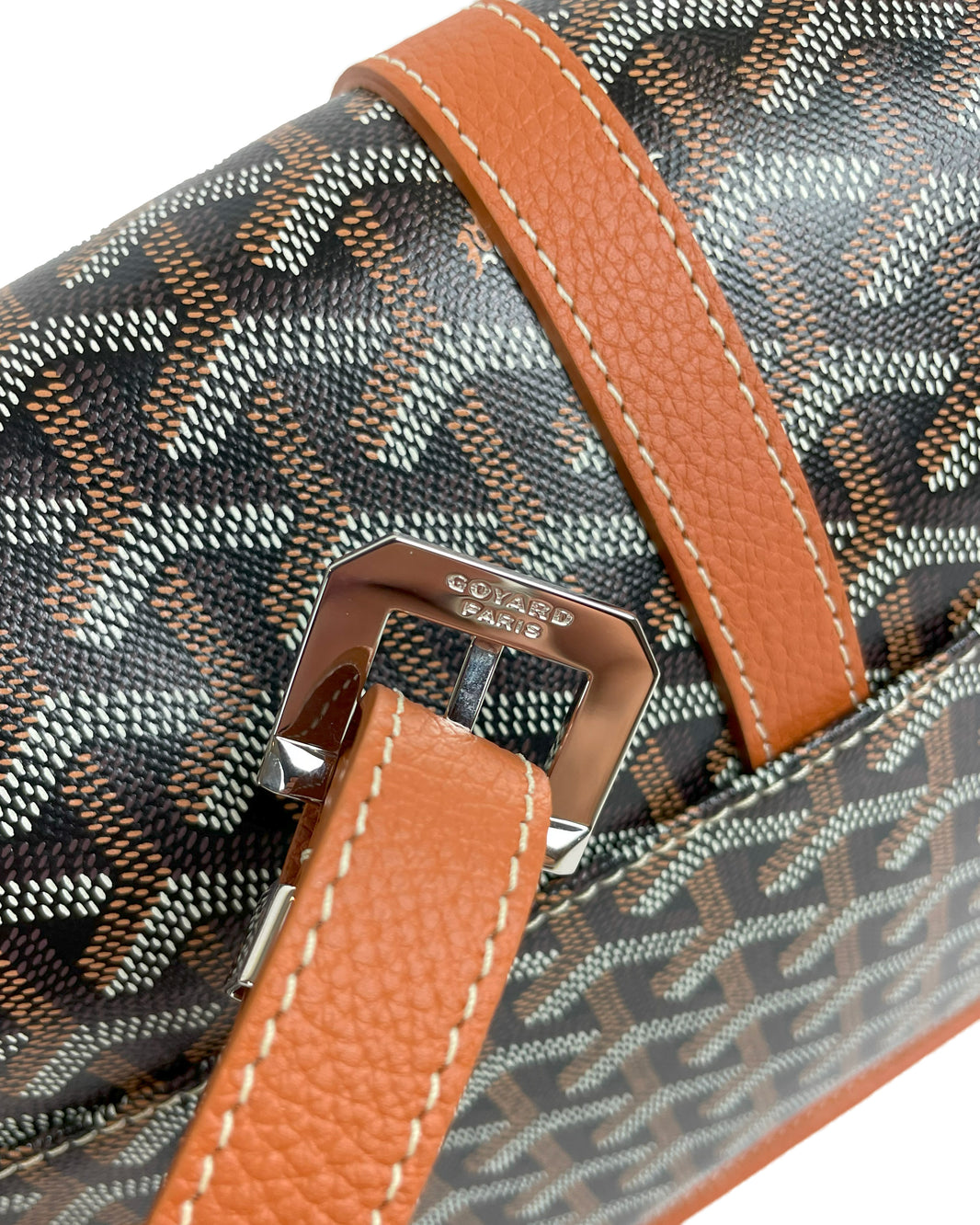 Goyard Belvedere MM Bag Authenticated Designer